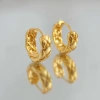 Cross-border retro and simple diamond-patterned earrings, niche, light luxury, high-end ear rings, elegant and versatile ear buckles, earrings for women details Picture